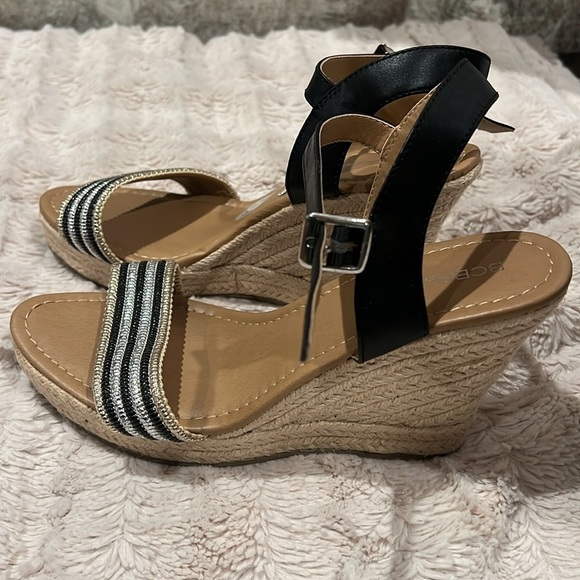 BCBG Generation Wedge Sandals - Picture 2 of 4